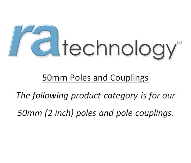 RA 50mm Poles and Couplings
